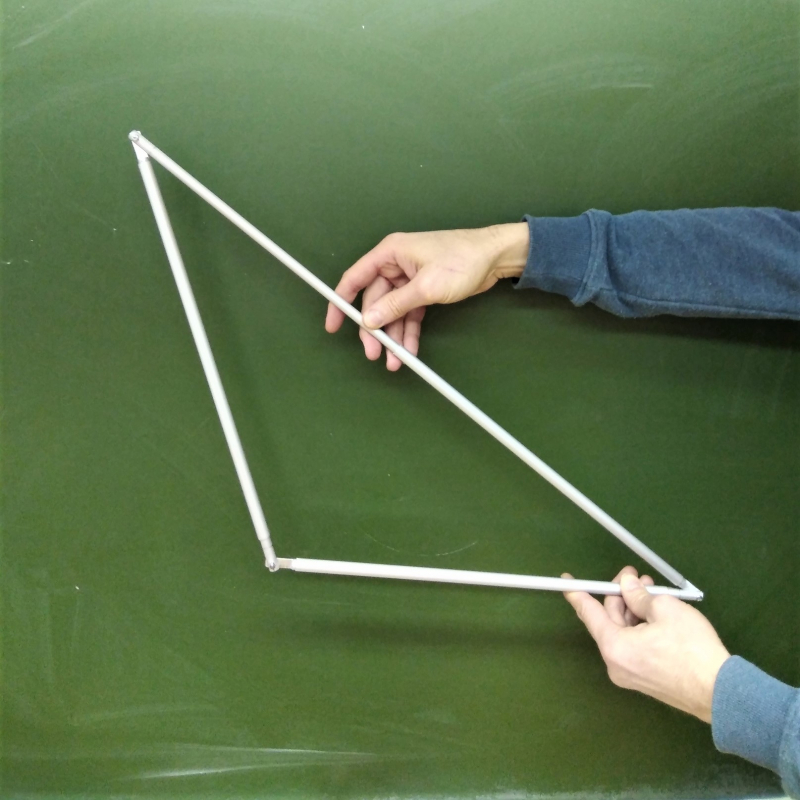 7 класс. Работа с телескопической моделью треугольника